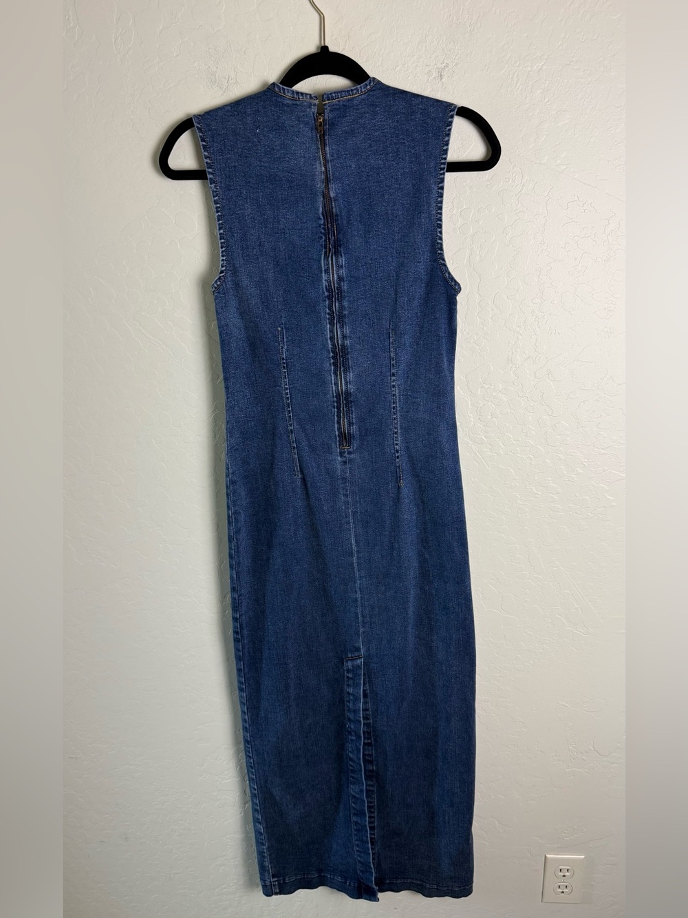 Reformation Jeans Kendi Denim Midi Dress 2 - Picture 6 of 15